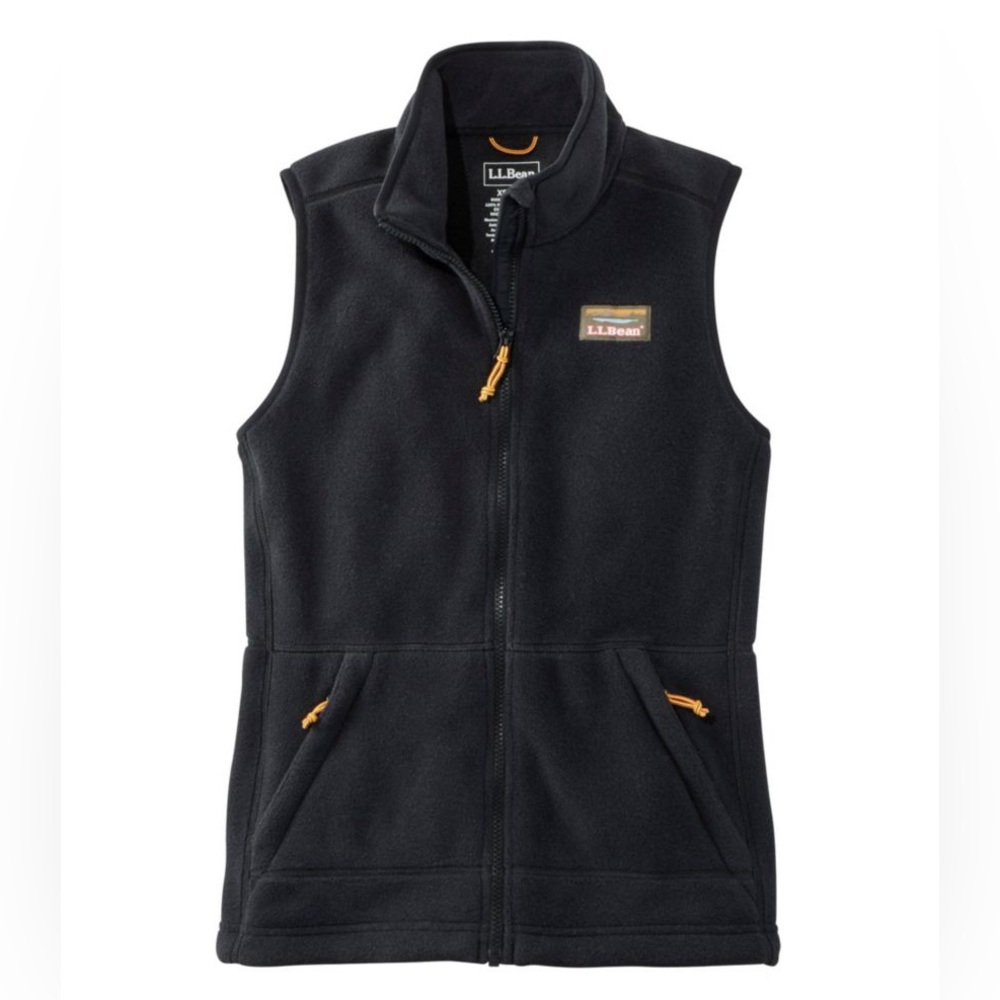 L.L. Bean Women’s Mountain Classic Fleece Vest in Solid / Grey  Heather 1X Plus